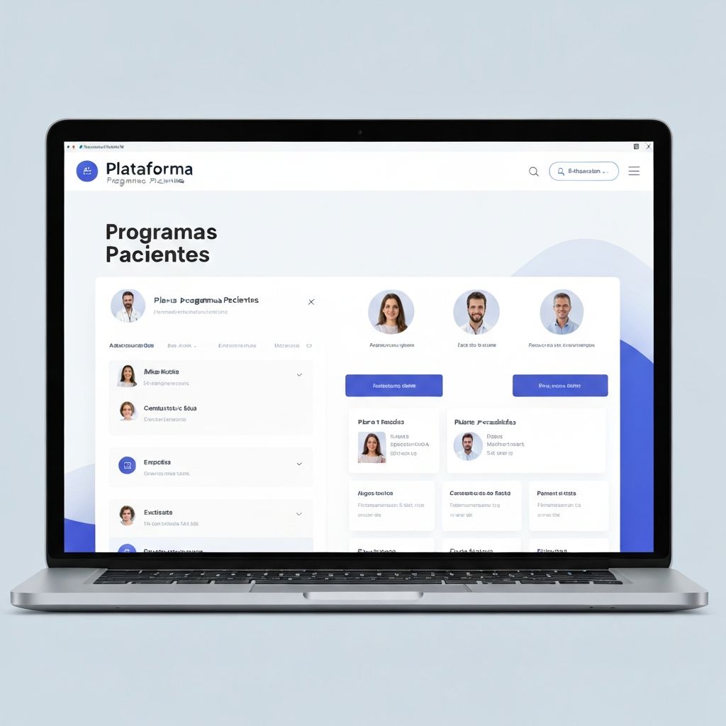 Plataforma para programas de pacientes